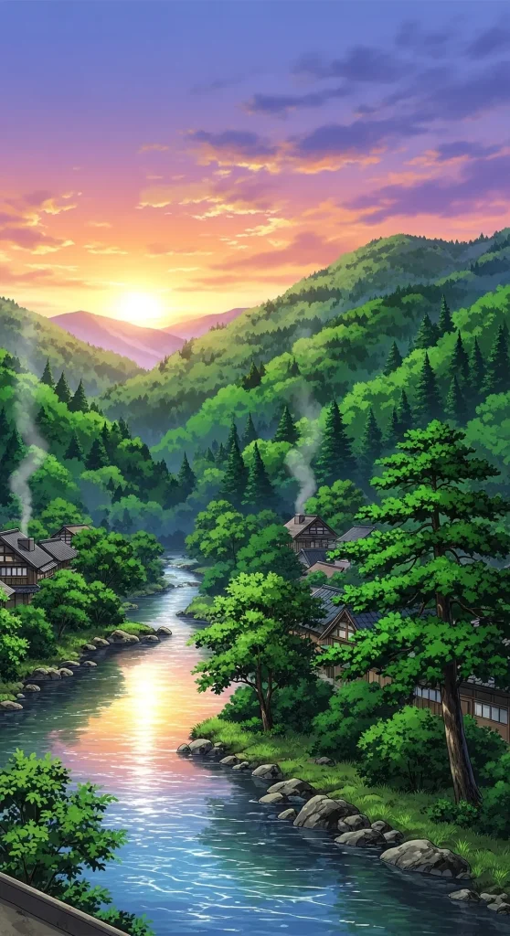 High-resolution anime phone backgrounds for mobile screens