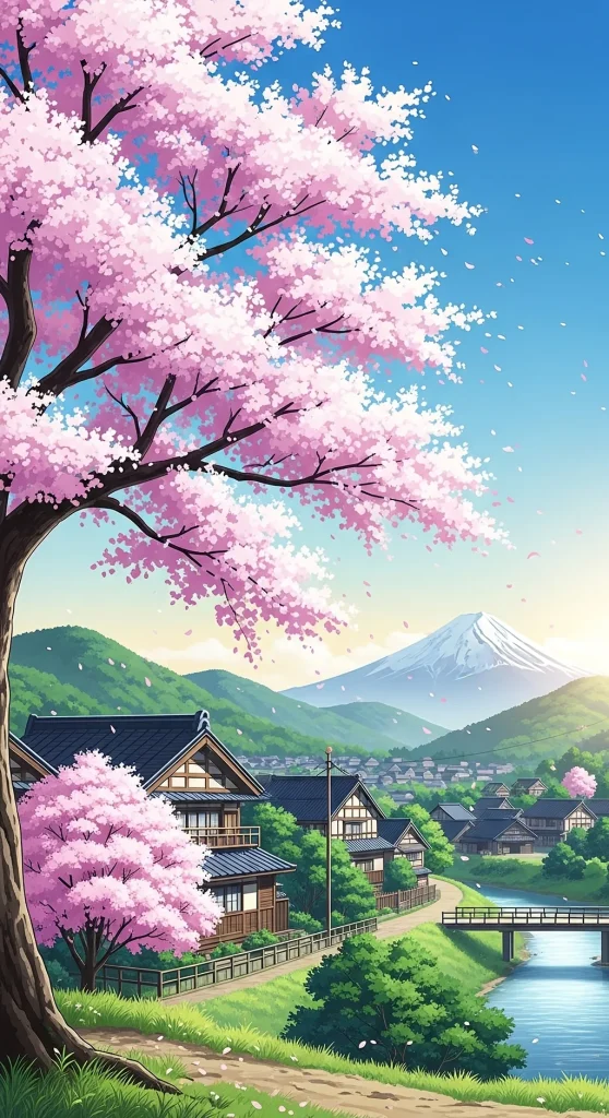 HD anime phone wallpaper with iconic Japanese animation characters