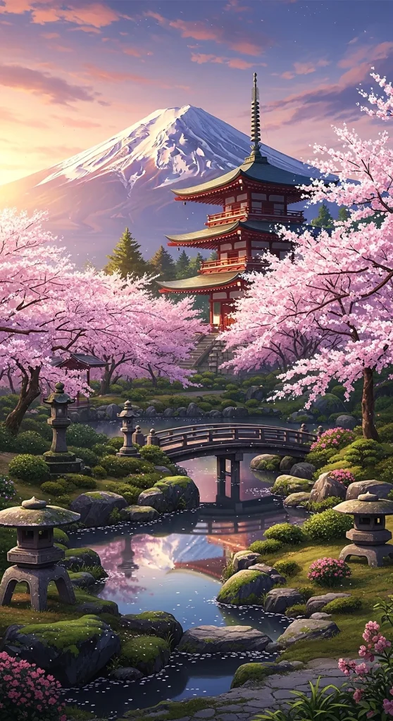 Bright and beautiful anime wallpaper 4k for smartphones
