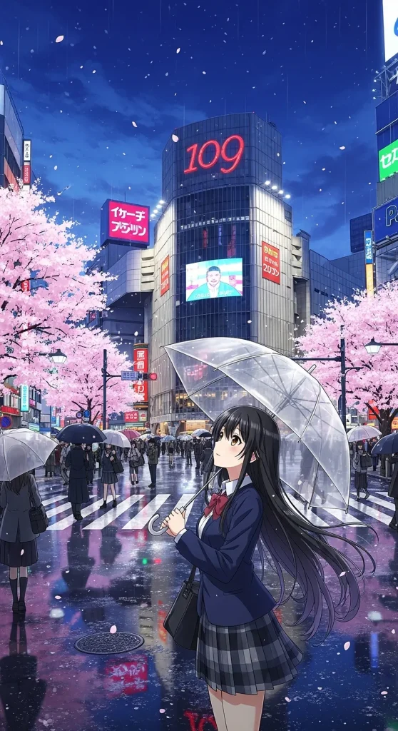 HD mobile phone wallpaper with anime character art