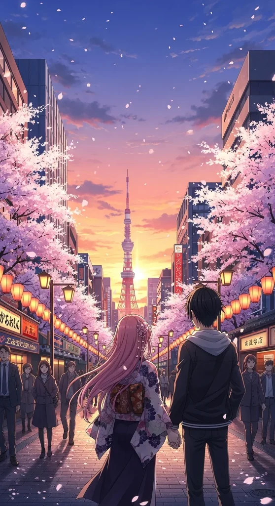 Vibrant and unique anime wallpaper 4k for phone backgrounds