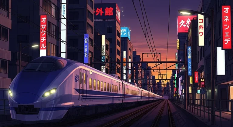Fun anime train wallpaper for desktop backgrounds