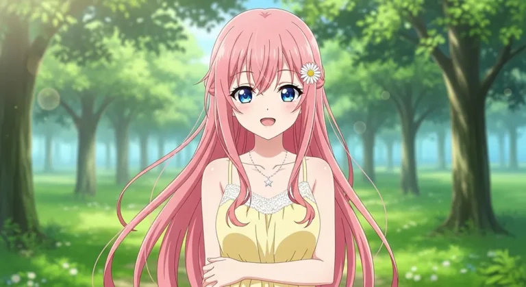 cute anime girl laptop and desktop pc wallpaper