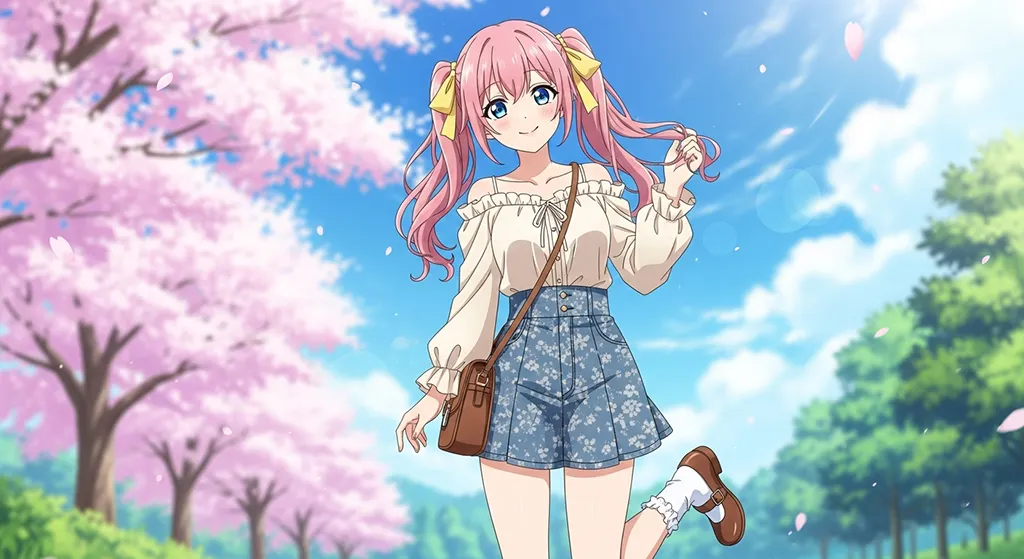 anime girl cute wallpaper 1080p for desktop pc