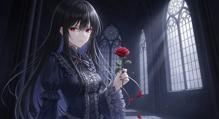 cool full hd dark anime girl art for ultra hd monitor