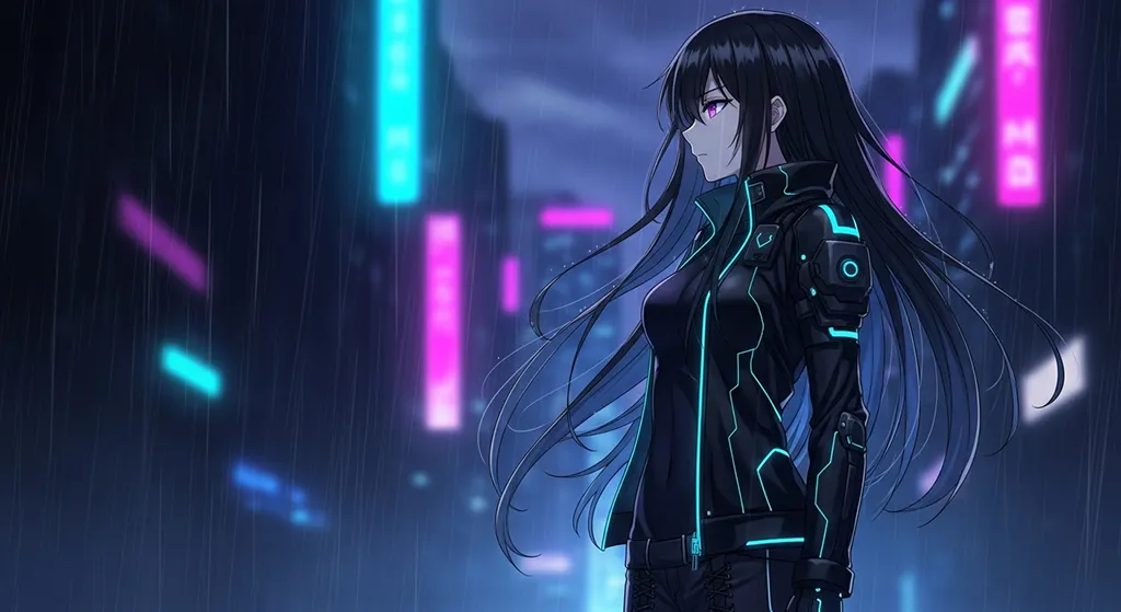 gothic ultra hd dark anime girl art for desktop pc