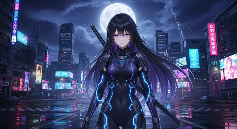 shadow 4k dark anime girl wallpaper for gaming pc