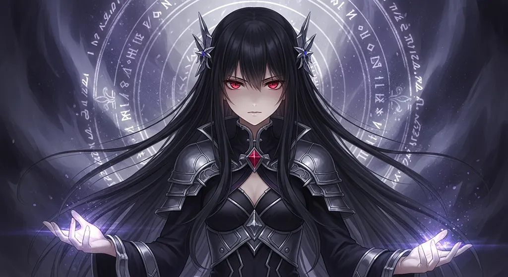 moody 4k dark anime girl aesthetic wallpaper for mac