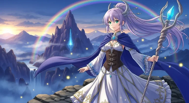 epic anime girl 4k wallpaper for desktop pc