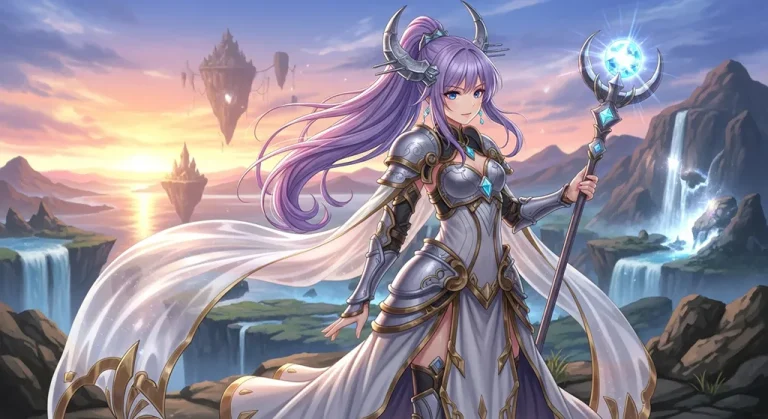 epic anime girl ultra hd background for laptop