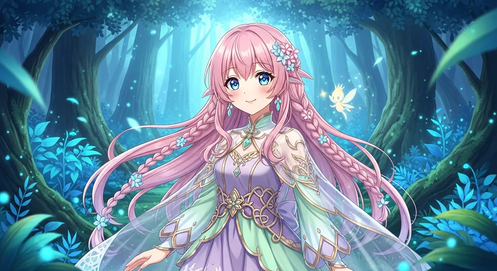 epic anime girl ultra hd aesthetic wallpaper for windows pc