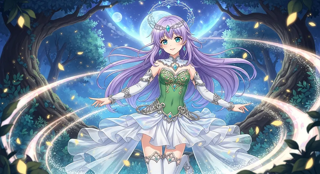 epic anime girl 8k wallpaper for desktop pc