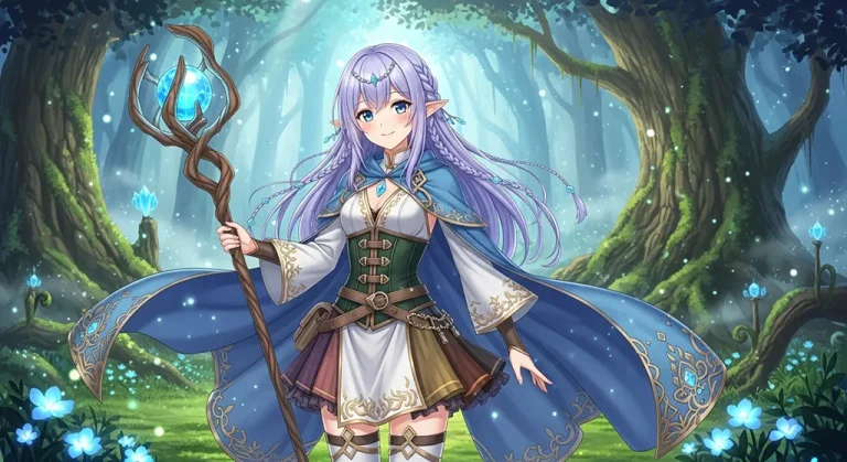 epic anime girl full hd aesthetic wallpaper for windows pc