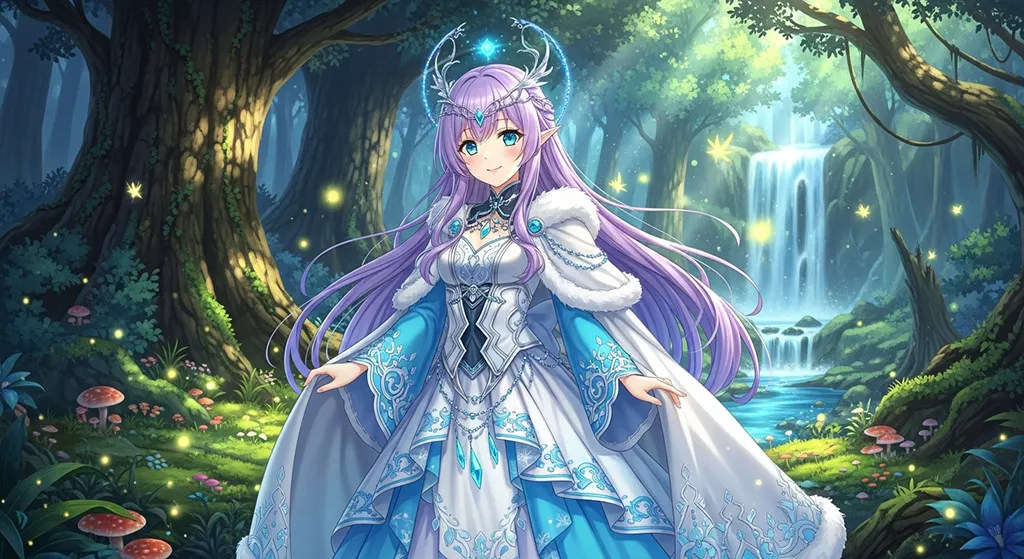 fantasy anime girl full hd background for laptop