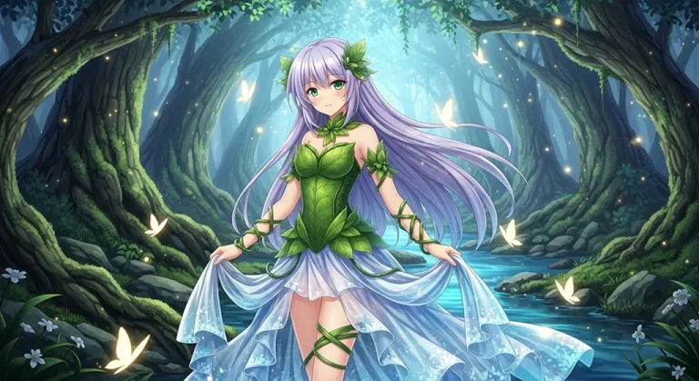 magical anime girl hd background for laptop