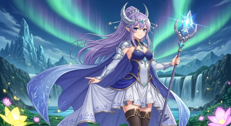 magical anime girl full hd background for laptop