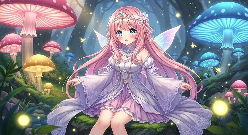 fantasy anime girl ultra hd background for laptop