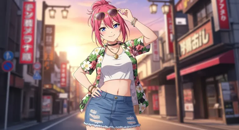 romantic anime girl 4k wallpaper for desktop pc