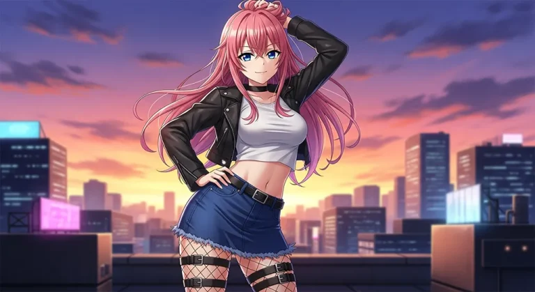 sweet anime girl full hd background for laptop