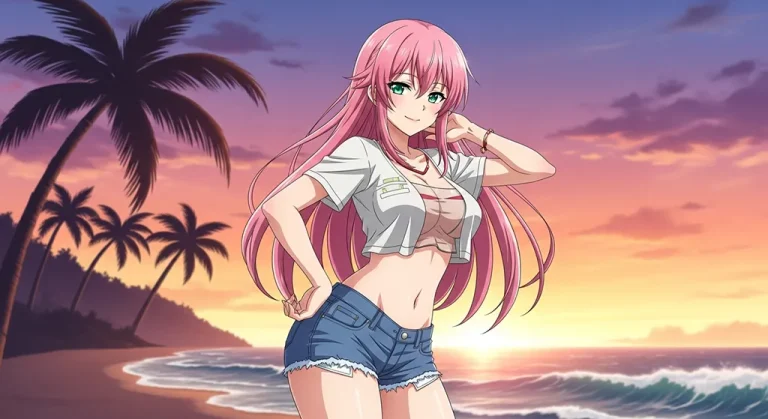 love anime girl full hd aesthetic wallpaper for windows pc