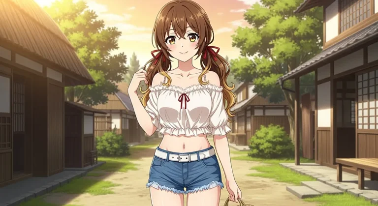 romantic anime girl ultra hd wallpaper for desktop pc