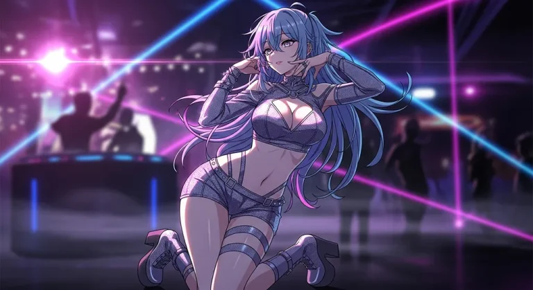 cute anime girl 4k aesthetic wallpaper for windows pc