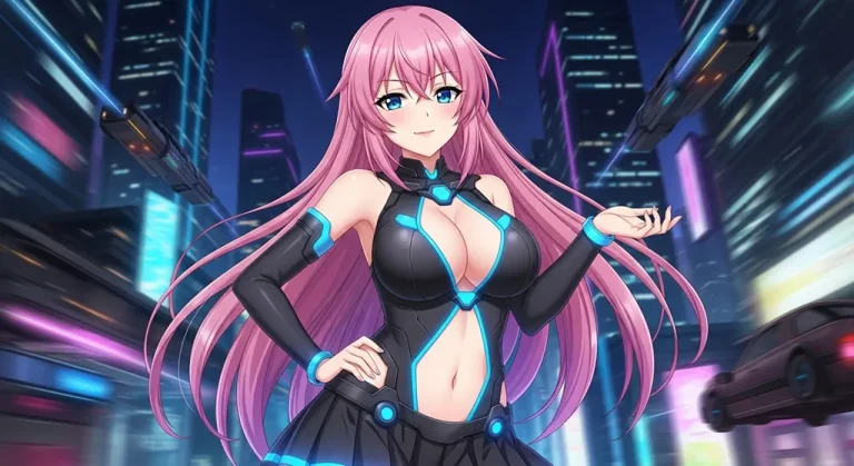 cute anime girl full hd anime art for gaming pc