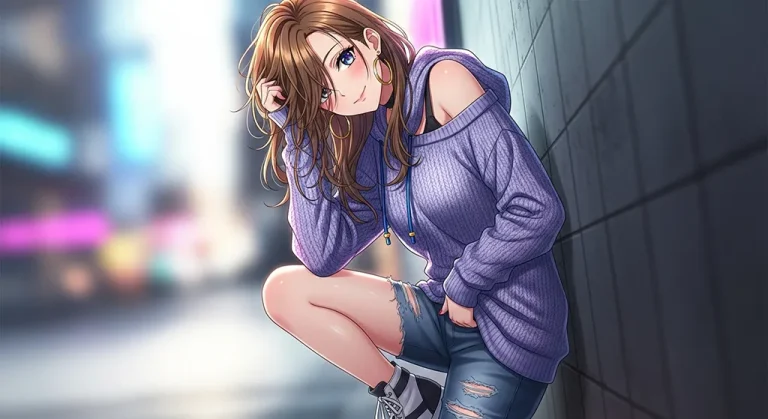 sweet anime girl ultra hd background for laptop