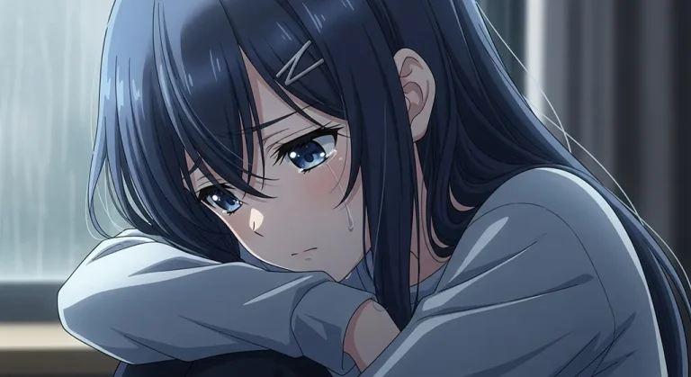 melancholy anime girl ultra hd desktop theme for mac