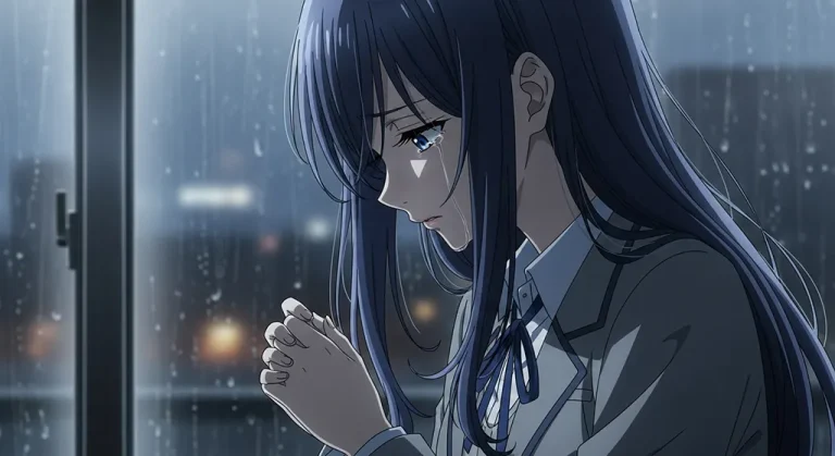 broken anime girl ultra hd background for laptop