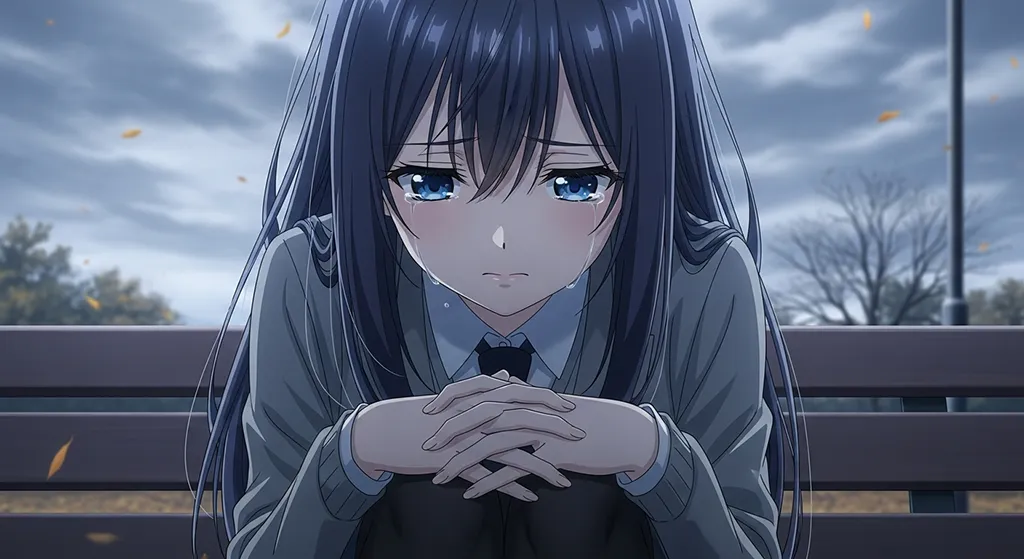 broken anime girl ultra hd desktop theme for mac