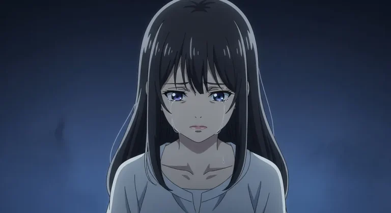 sad anime girl full hd aesthetic wallpaper for windows pc