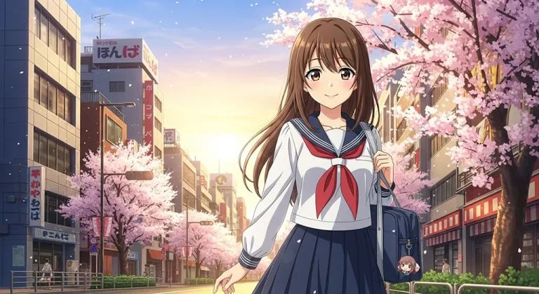 anime classroom anime girl 4k wallpaper for desktop pc