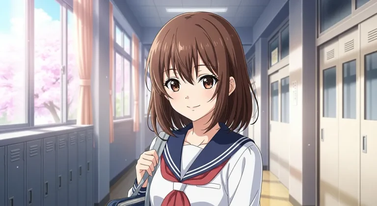 anime classroom anime girl full hd aesthetic wallpaper for windows pc