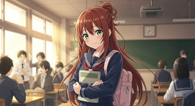 cute anime girl 4k anime art for gaming pc