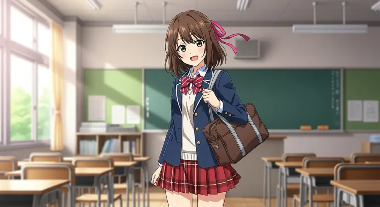 cute anime girl ultra hd wallpaper for desktop pc