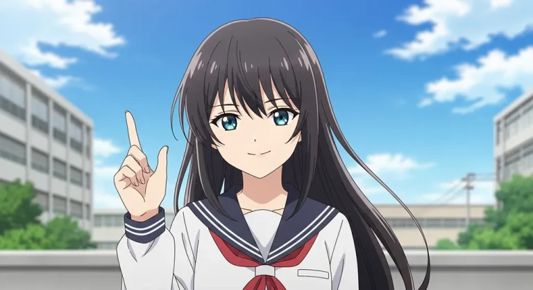 uniform anime girl ultra hd anime art for gaming pc