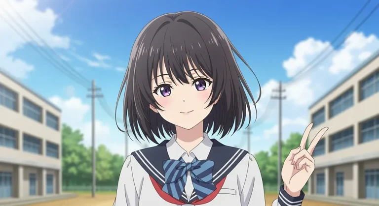 high school anime girl full hd desktop theme for mac